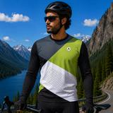 Men Cycling Full Sleeves Tee STY-37