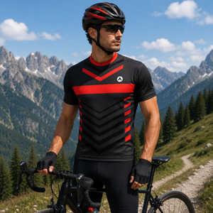 Men Cycling Half Sleeves Tee STY-07