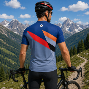 Men Cycling Half Sleeves Tee STY-08