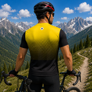 Men Cycling Half Sleeves Tee STY-09