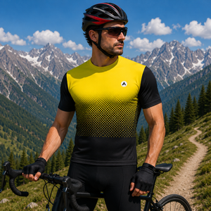 Men Cycling Half Sleeves Tee STY-09