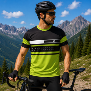 Men Cycling Half Sleeves Tee STY-11