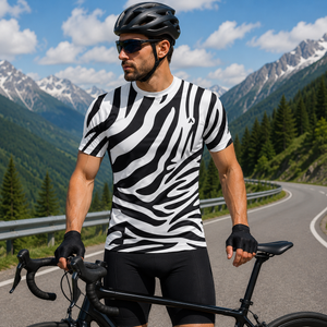 Men Cycling Half Sleeves Tee STY-16