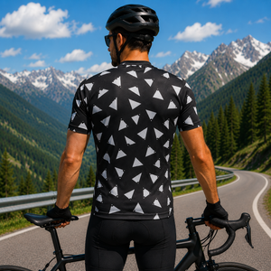 Men Cycling Half Sleeves Tee STY-17