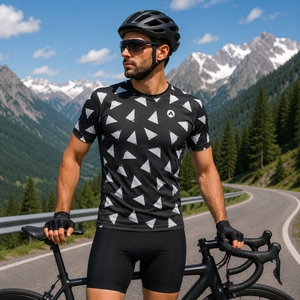 Men Cycling Half Sleeves Tee STY-17