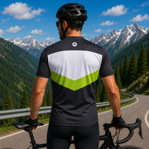 Men Cycling Half Sleeves Tee STY-18