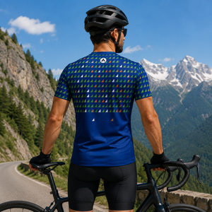 Men Cycling Half Sleeves Tee STY-23