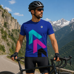 Men Cycling Half Sleeves Tee STY-24