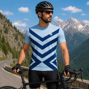 Men Cycling Half Sleeves Tee STY-25