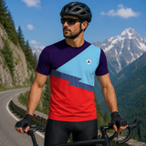 Men Cycling Half Sleeves Tee STY-30
