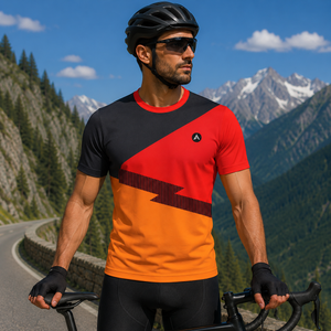 Men Cycling Half Sleeves Tee STY-31