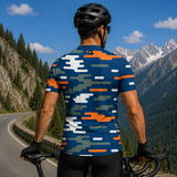 Men Cycling Half Sleeves Tee STY-33