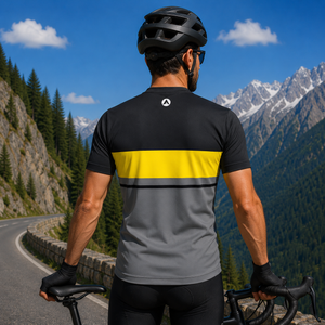 Men Cycling Half Sleeves Tee STY-35